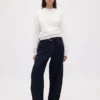 Vintagesoft Wedge-tröja med rund hals