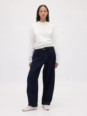 Vintagesoft Wedge-tröja med rund hals