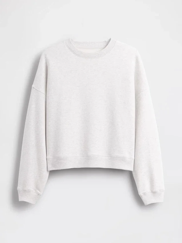 Vintagesoft Wedge-tröja med rund hals