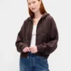 Vintagesoft Wedge Zip Hoodie