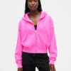 Vintagesoft Wedge Zip Hoodie