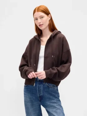 Vintagesoft Wedge Zip Hoodie