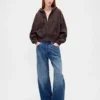 Vintagesoft Wedge Zip Hoodie