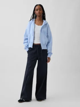 Vintagesoft Wedge Zip Hoodie