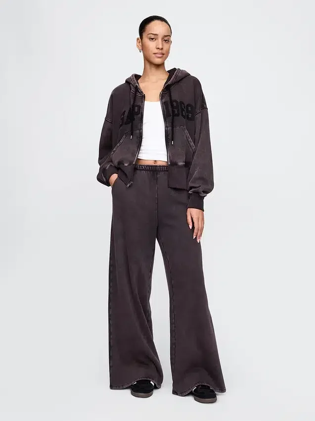 Vintagesoft Wedge Zip Hoodie