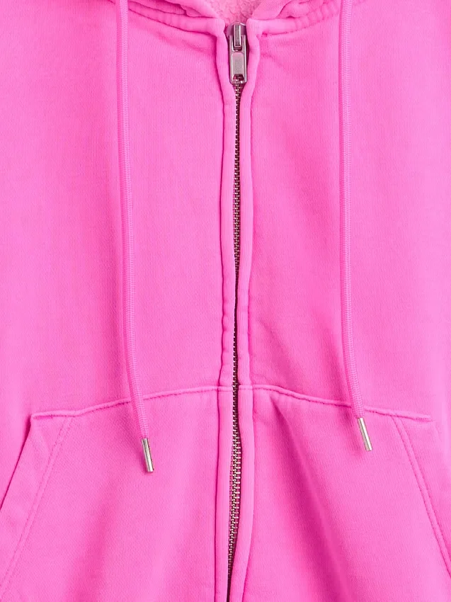 Vintagesoft Wedge Zip Hoodie