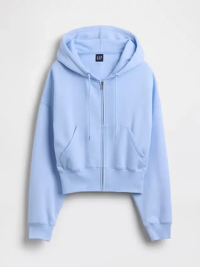 Vintagesoft Wedge Zip Hoodie