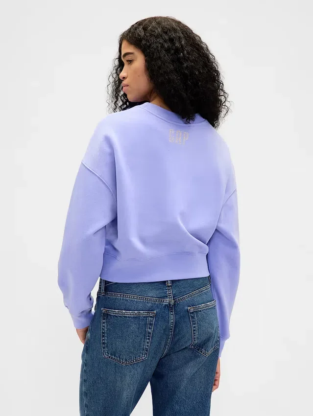 Vintagesoft Wicked Crop Wedge-tröja