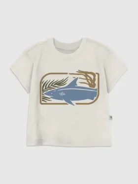 Vintagetröja med ”Oceans Calling”-motiv för småbarn