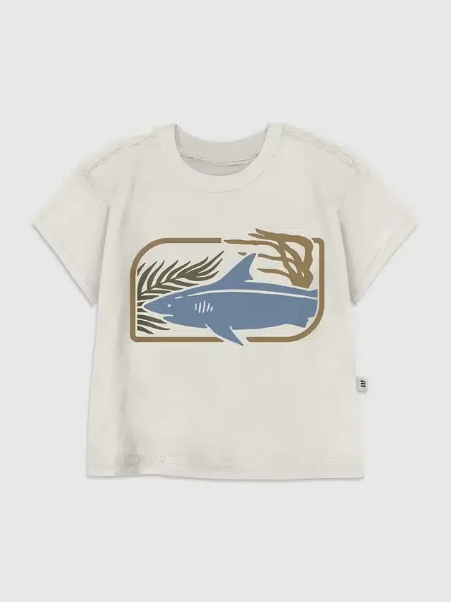 Vintagetröja med ”Oceans Calling”-motiv för småbarn