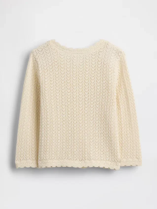 Virkad kofta för spädbarn
