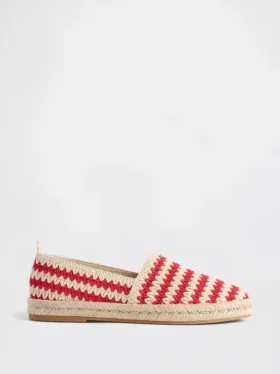 Virkade espadriller