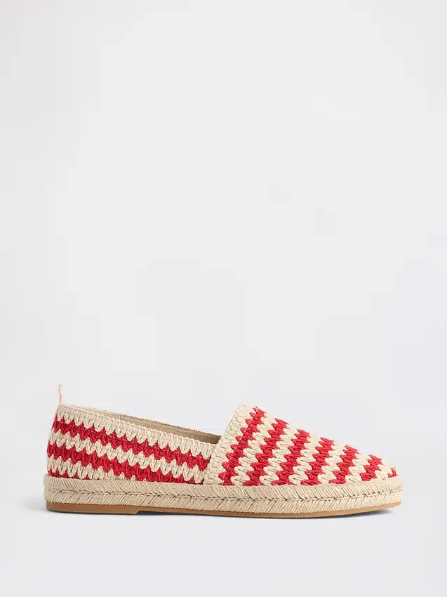 Virkade espadriller