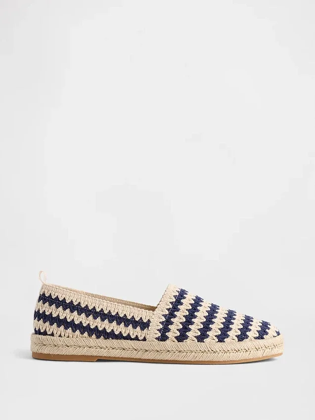 Virkade espadriller