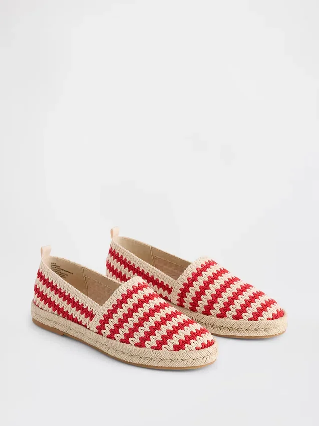 Virkade espadriller