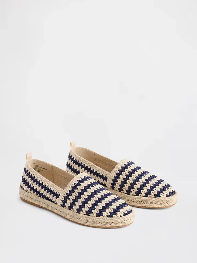 Virkade espadriller