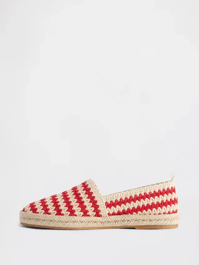 Virkade espadriller