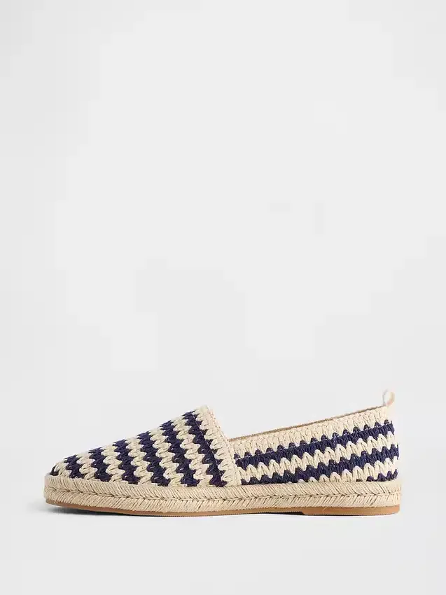 Virkade espadriller