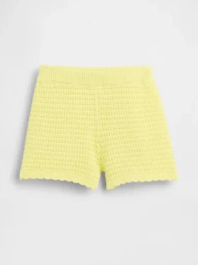 Virkade shorts med dragkedja för Baby & Småbarn