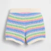 Virkade shorts med dragkedja för Baby & Småbarn