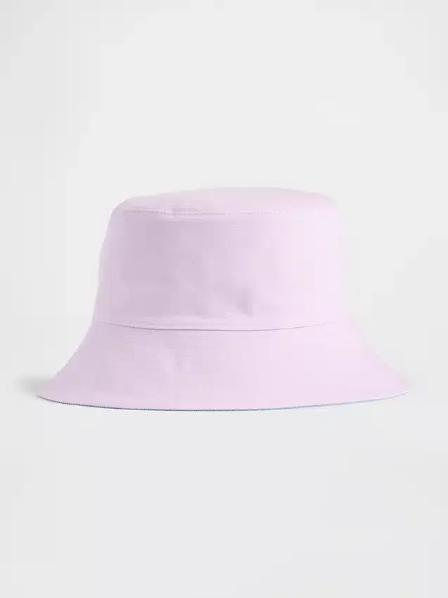 Vändbar buckethat i denim för barn