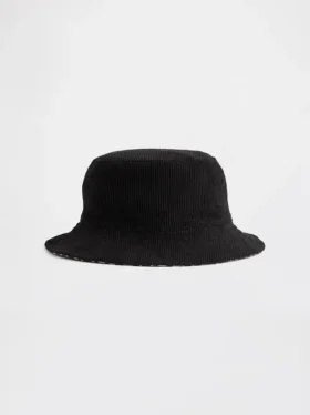 Vändbar leopardmönstrad buckethat för Baby & Småbarn