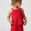 Vävd linne med vågig kant för Baby & Småbarn