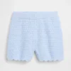 Vävda shorts med vågig kant för Baby & Småbarn
